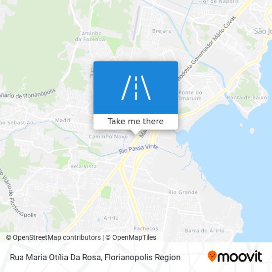 Rua Maria Otília Da Rosa map