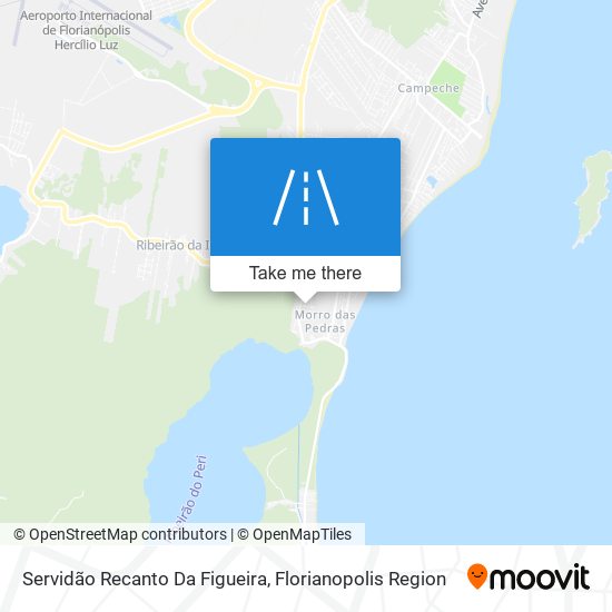 Servidão Recanto Da Figueira map