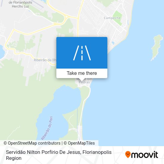 Servidão Nilton Porfírio De Jesus map