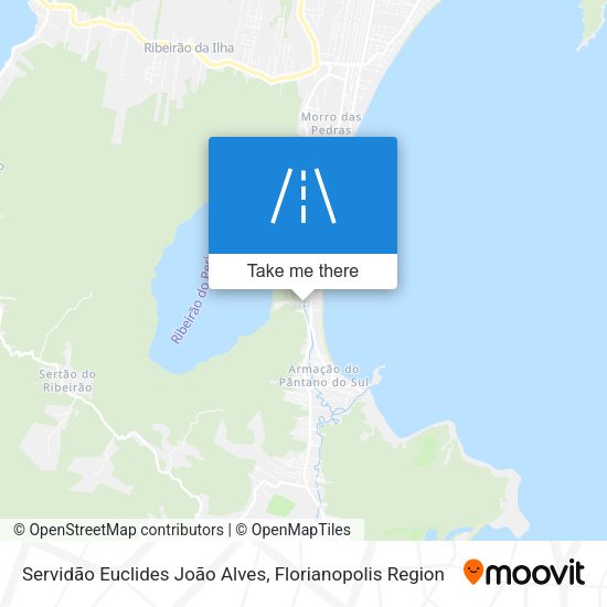 Servidão Euclides João Alves map