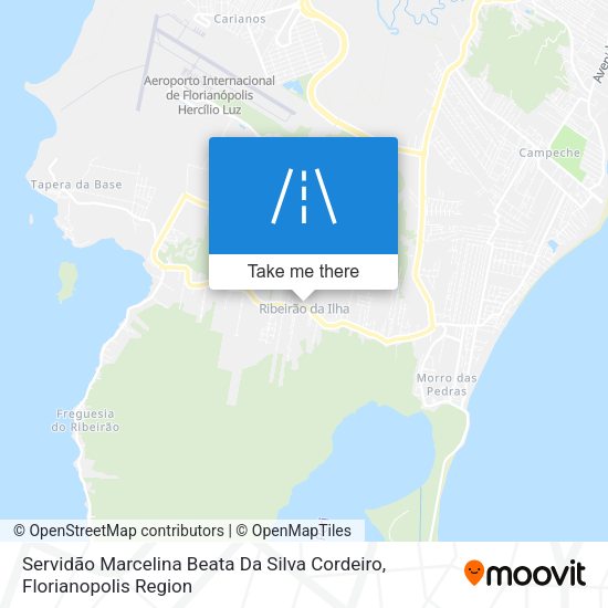 Servidão Marcelina Beata Da Silva Cordeiro map