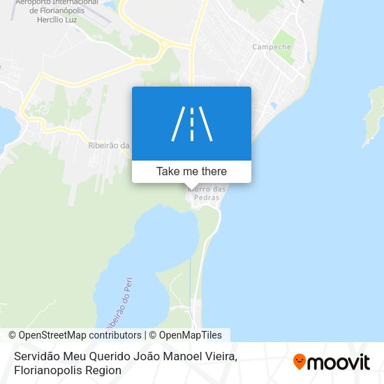 Servidão Meu Querido João Manoel Vieira map