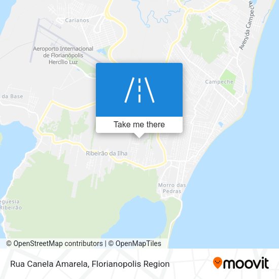 Rua Canela Amarela map