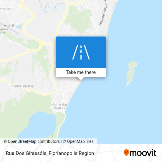 Rua Dos Girassóis map