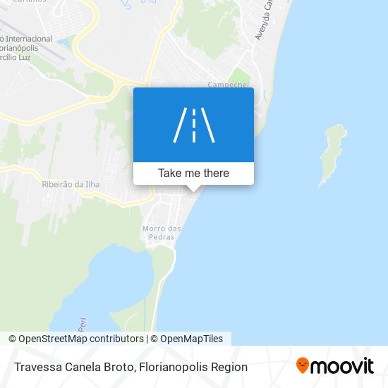 Travessa Canela Broto map