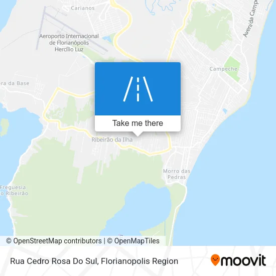 Rua Cedro Rosa Do Sul map
