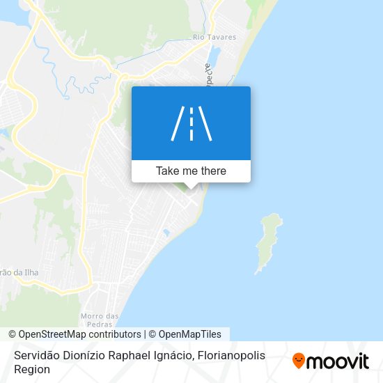 Servidão Dionízio Raphael Ignácio map