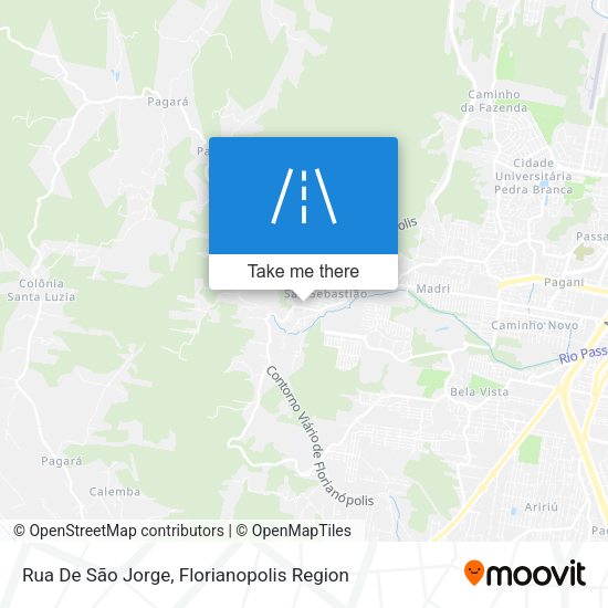 Rua De São Jorge map