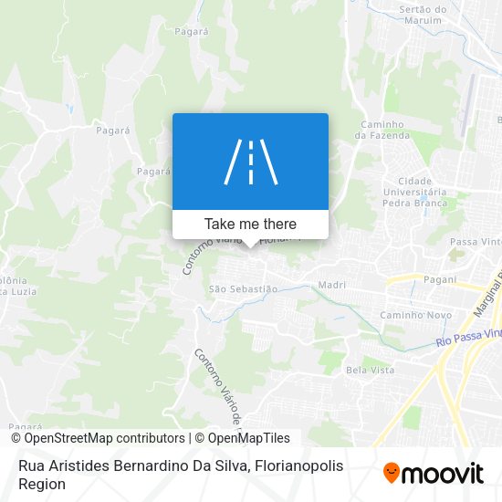 Rua Aristides Bernardino Da Silva map