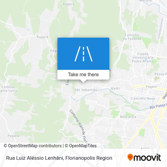Rua Luiz Aléssio Lenhâni map