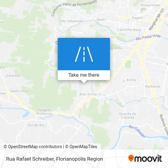 Rua Rafael Schreiber map