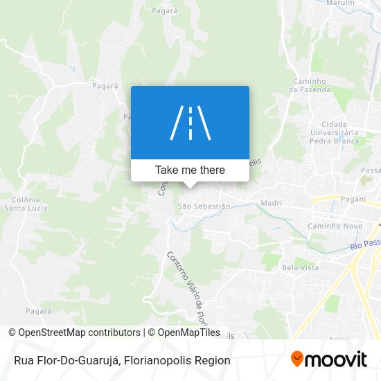 Rua Flor-Do-Guarujá map