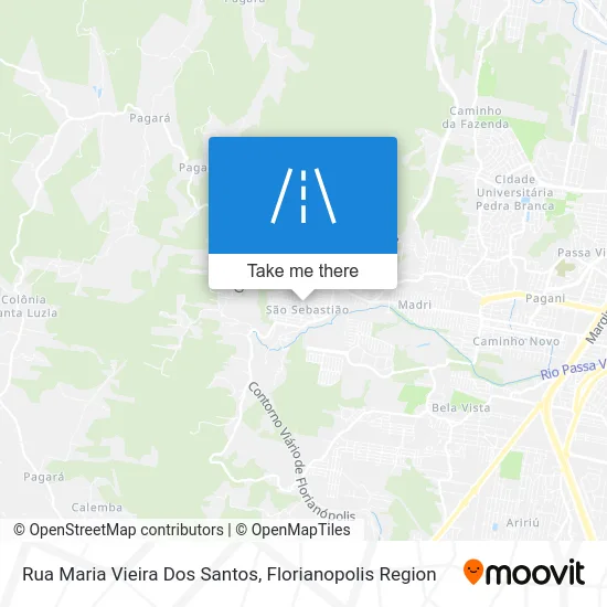 Rua Maria Vieira Dos Santos map