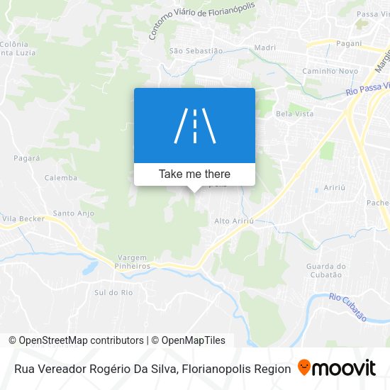Rua Vereador Rogério Da Silva map