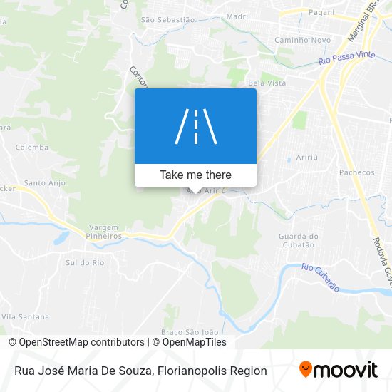 Rua José Maria De Souza map
