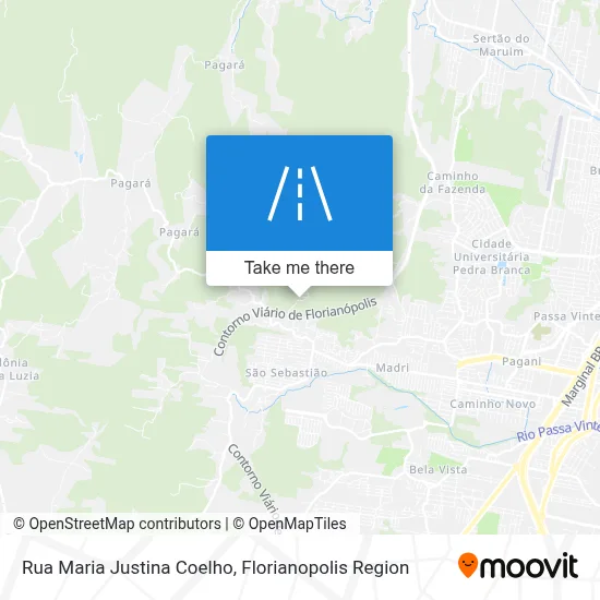 Rua Maria Justina Coelho map