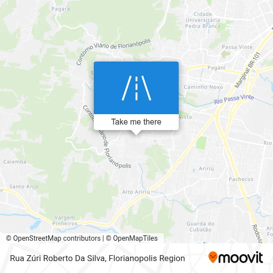 Rua Zúri Roberto Da Silva map