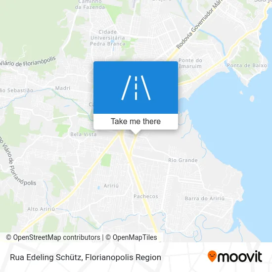 Rua Edeling Schütz map