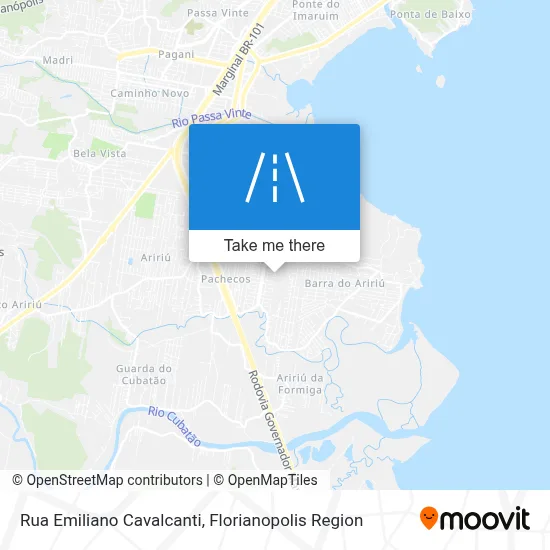 Rua Emiliano Cavalcanti map