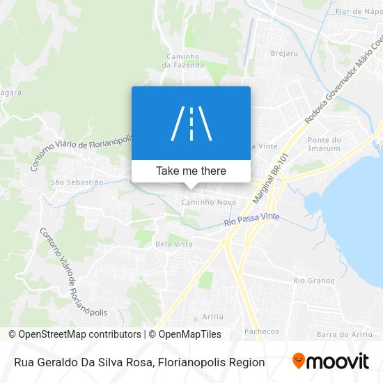Rua Geraldo Da Silva Rosa map