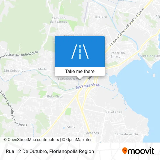 Rua 12 De Outubro map