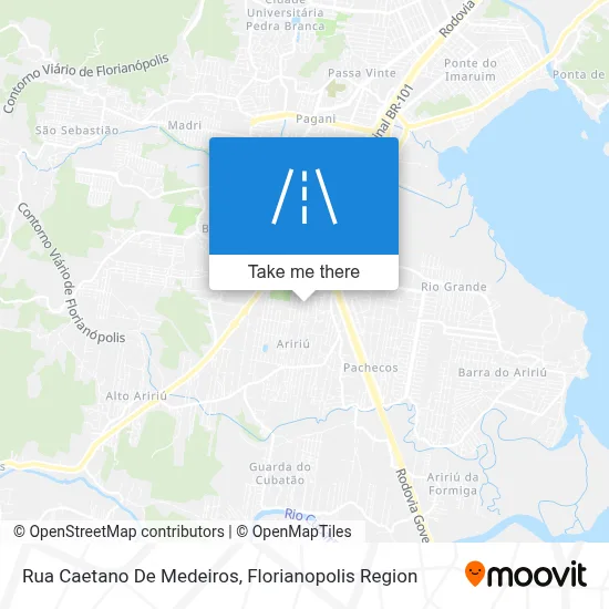 Rua Caetano De Medeiros map