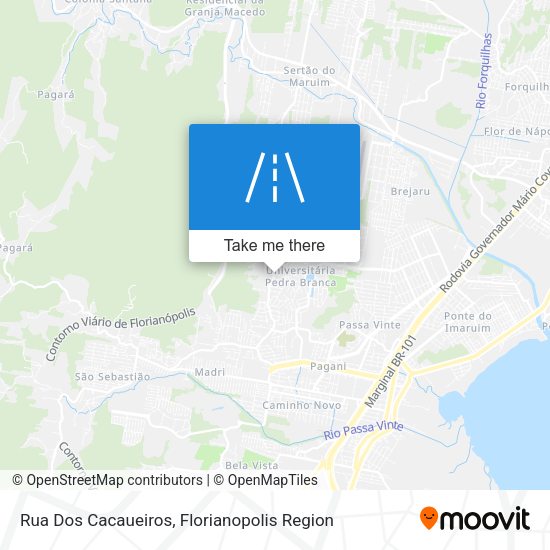 Rua Dos Cacaueiros map