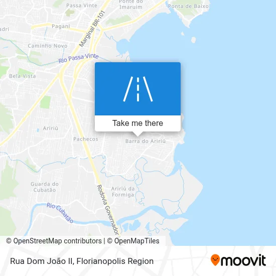 Rua Dom João II map