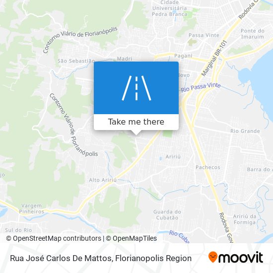 Rua José Carlos De Mattos map