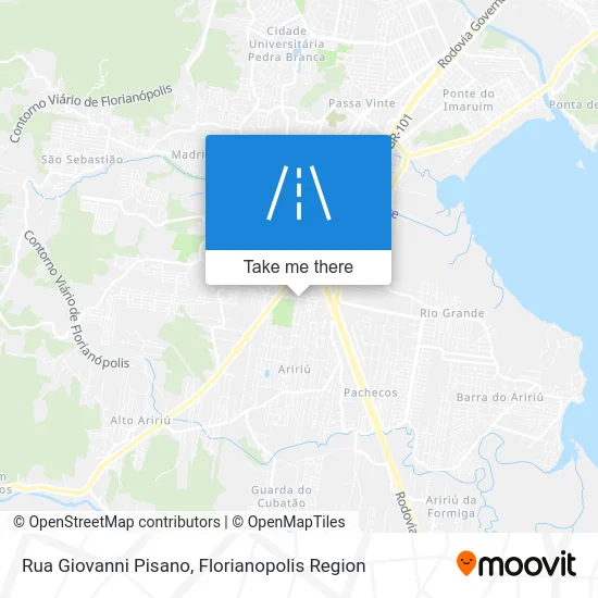 Rua Giovanni Pisano map