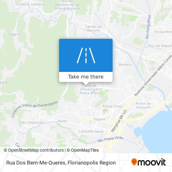 Rua Dos Bem-Me-Queres map