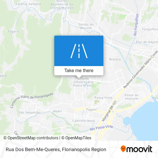 Rua Dos Bem-Me-Queres map