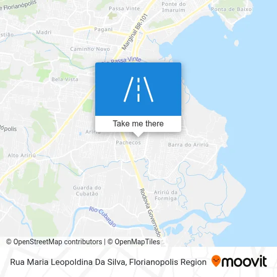 Rua Maria Leopoldina Da Silva map