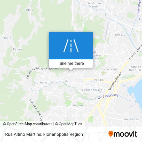 Rua Altino Martins map
