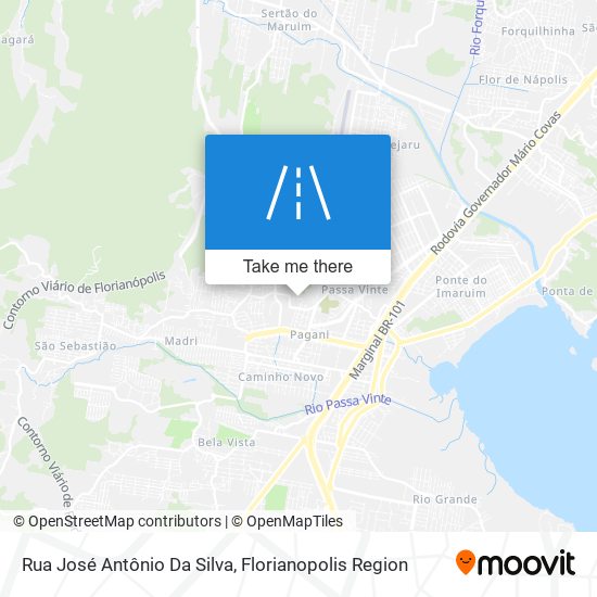 Rua José Antônio Da Silva map