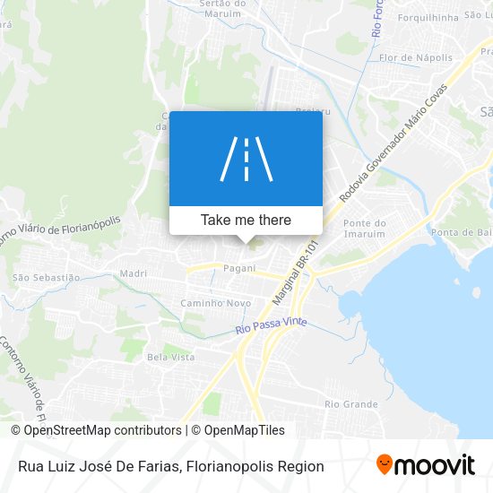Rua Luiz José De Farias map