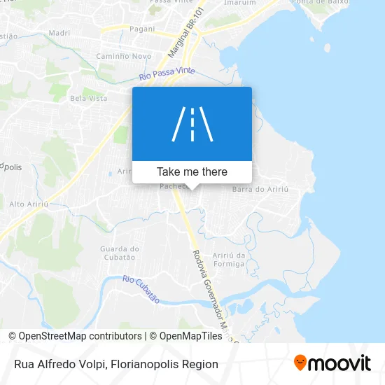 Rua Alfredo Volpi map