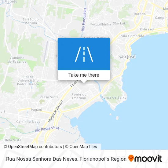 Rua Nossa Senhora Das Neves map