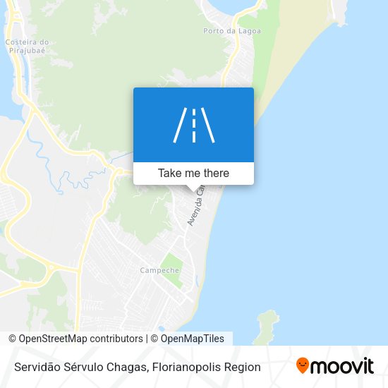 Servidão Sérvulo Chagas map