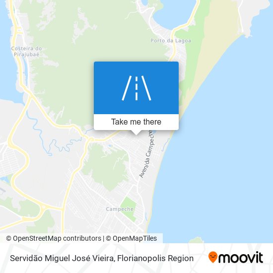 Servidão Miguel José Vieira map