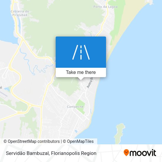 Servidão Bambuzal map