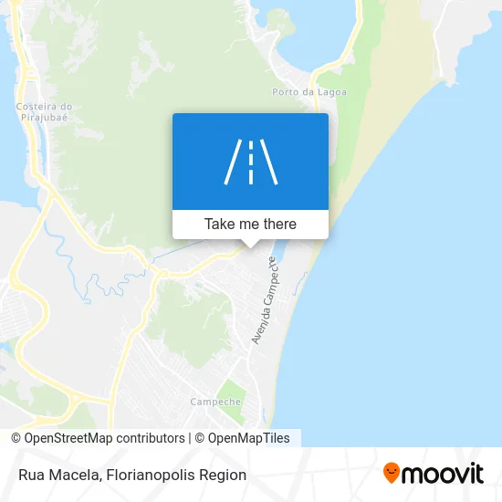Rua Macela map