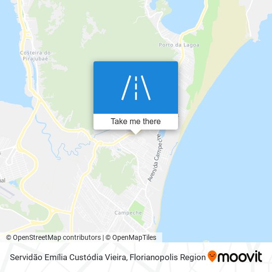 Servidão Emília Custódia Vieira map