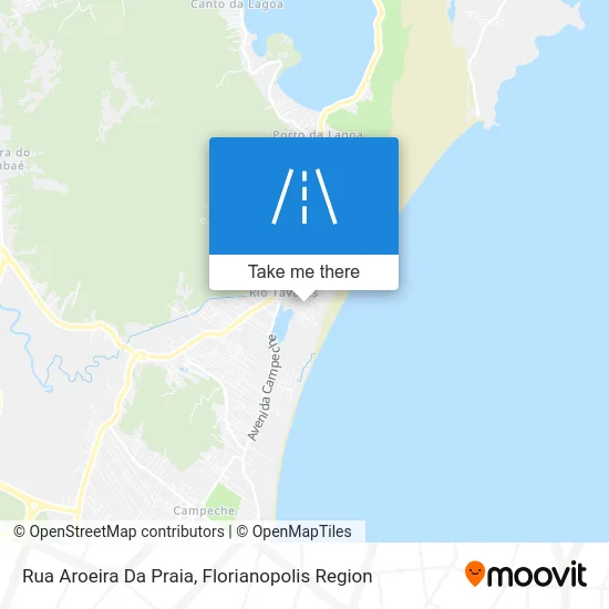 Rua Aroeira Da Praia map