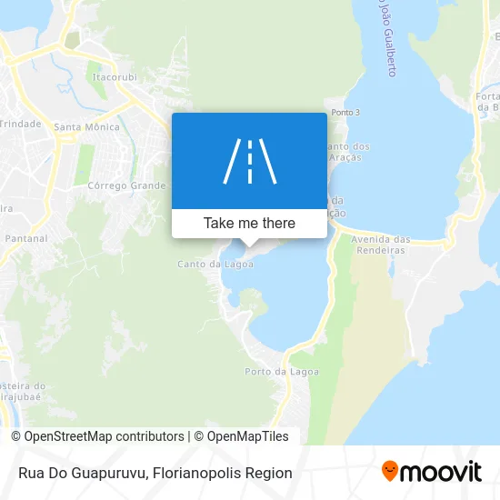 Rua Do Guapuruvu map