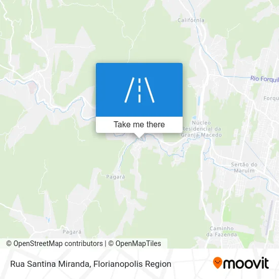 Rua Santina Miranda map