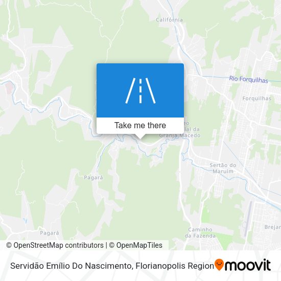 Servidão Emílio Do Nascimento map