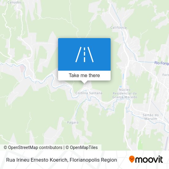 Rua Irineu Ernesto Koerich map