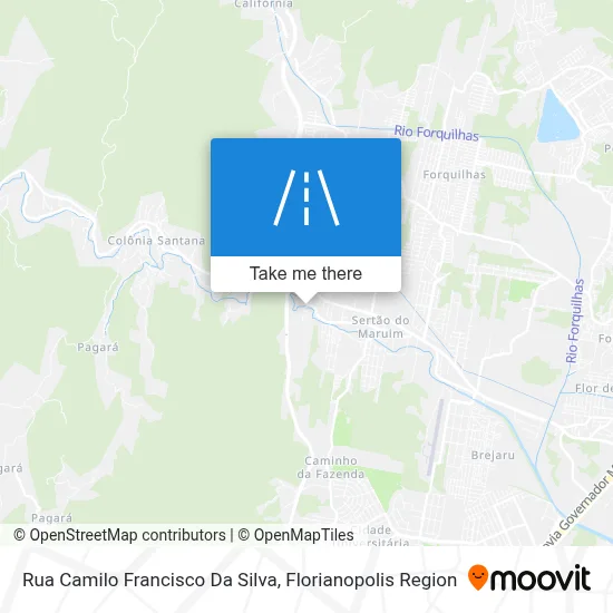 Rua Camilo Francisco Da Silva map