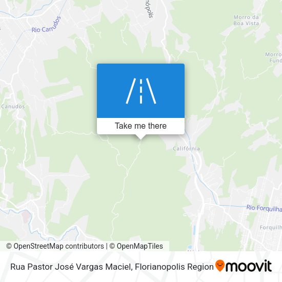 Rua Pastor José Vargas Maciel map